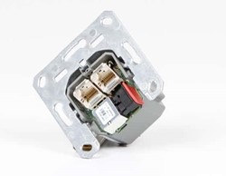 OptoXS™ dual RJ45 Gigabit Ethernet inbouwunit