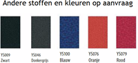 Standaard stofkleuren Xtreme