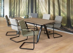 VERGADERTAFEL RECHT V-POOT